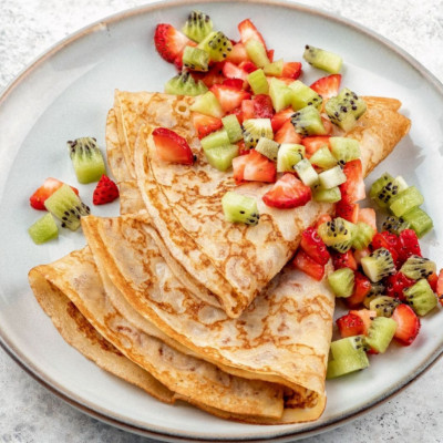 Υγιεινές κρέπες με τρία υλικά - Νόστιμες και διαιτητικές