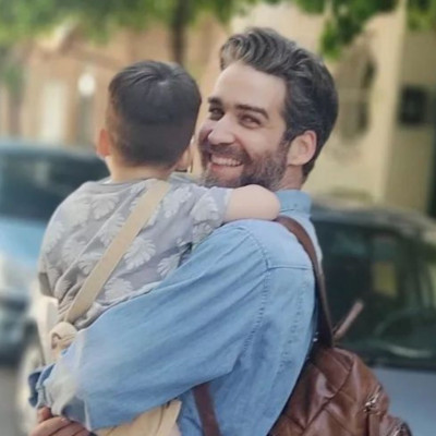 Γιώργος Χριστοδούλου: Ο γιος του Σταύρου από τον «Σασμό» πήγε παιδικό σταθμό - Οι φώτο με την τσάντα