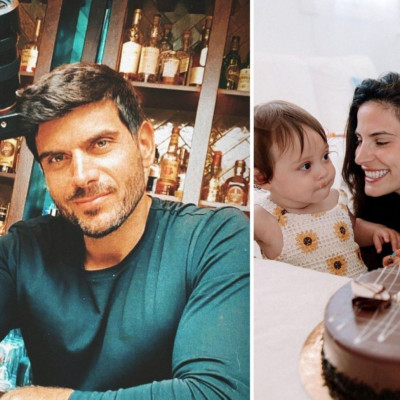 Η Φιλίππα Τανιμανίδη απολαμβάνει το brunch με τον νονό της, Μάνο Γαβρά