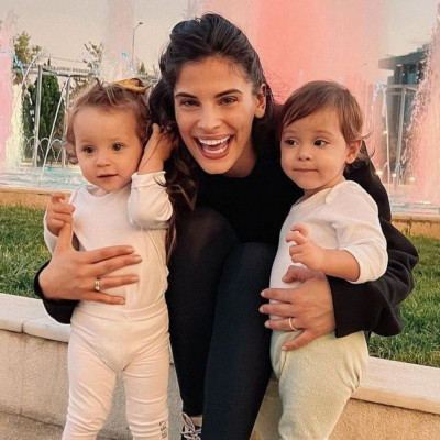 Χριστίνα Μπόμπα: Το σαλόνι της έχει μετατραπεί σε playroom