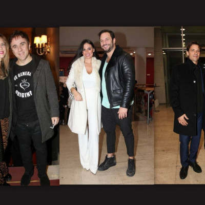 Θεατρική βραδιά με λαμπερές εμφανίσεις και ζευγάρια σε σπάνια έξοδο!