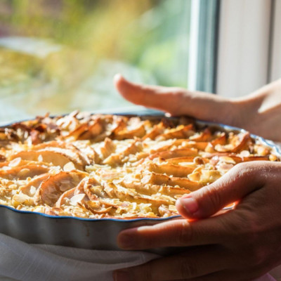 Συνταγές για μηλόπιτα υπάρχουν πολλές αλλά όχι σαν αυτή