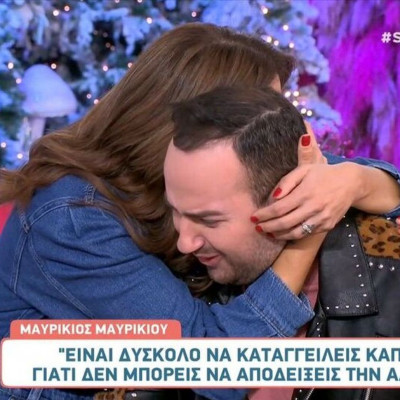 Μαυρικίου: Ξέσπασε σε λυγμούς on air και έφυγε από το πλατό