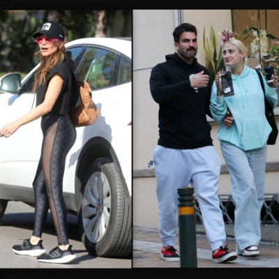 Το σέξι κολάν της Βανδή και οι βόλτες της εγκυμονούσας Τούνη