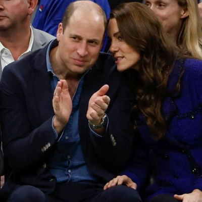 Τι κάνουν η Kate και ο William στο γήπεδο σε αγώνα NBA; Θραύση!