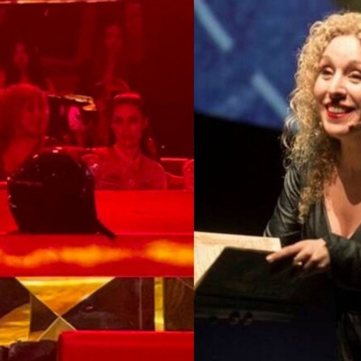 Χριστίνα Κουλουμπή: Σπάνια δημόσια εμφάνιση της γνωστής ηθοποιού