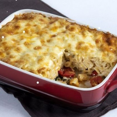 Άκης Πετρετζίκης: Caprese mac 'n' cheese