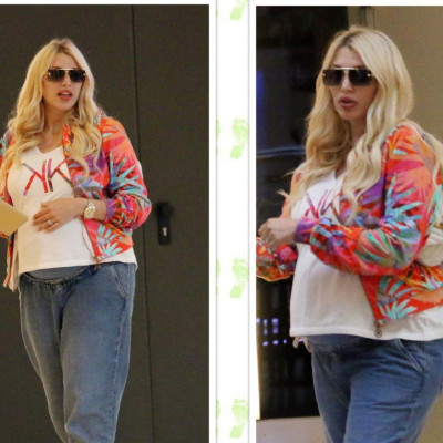 Ετοιμόγεννη η Σπυροπούλου! Κάνει τα τελευταία ψώνια για το μωρό της