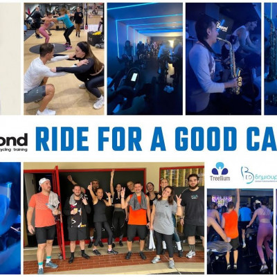 “RIDE FOR A GOOD CAUSE” στο Beyond fitness: Όταν το fitness συναντάει τη διασκέδαση για καλό σκοπό