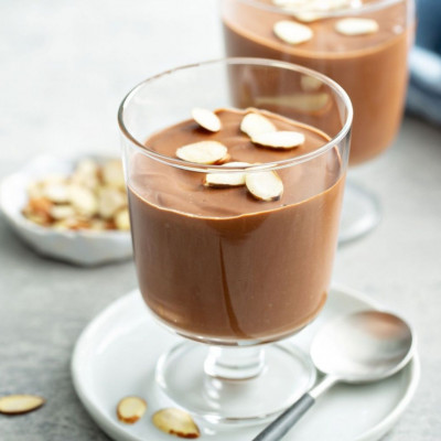 Κρέμα σοκολάτας με λωτούς, κακάο και φυτικό γάλα