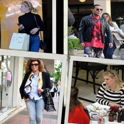 Celebrities στο τρέξιμο! Εκκεντρικές εμφανίσεις και σπάνιες έξοδοι