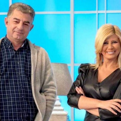 Ζήνα Κουτσελίνη: «Έσπασε» on air για τον Γιώργο Καραϊβάζ
