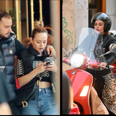 Η μηχανόβια Ελεονώρα & ο συνοδός της δημοσιογράφου Χρύσας Φώσκολου