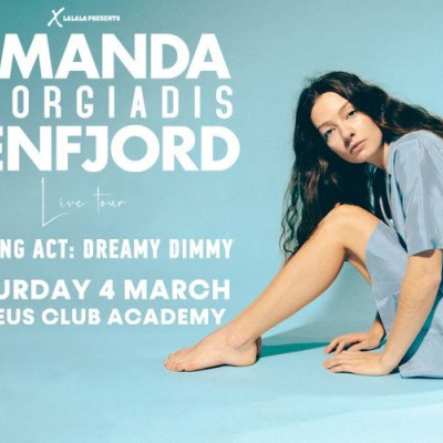Dreamy Dimmy: Opening Act στη συναυλία της Amanda Georgiadis Tenfjord στο Piraeus Club Academy