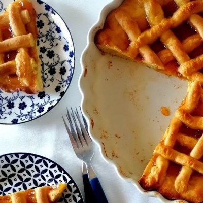 Πάστα φλώρα χωρίς γάλα, αυγά και βούτυρο