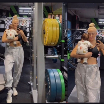 Ιωάννα Τούνη: Ο «διάλογος» με τον δυο μηνών γιο της!