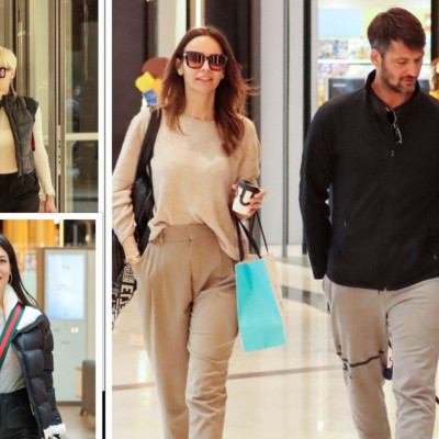 Το εντυπωσιακό outfit της Φραγκάκη και η Μαγγίρα με τον άντρα της