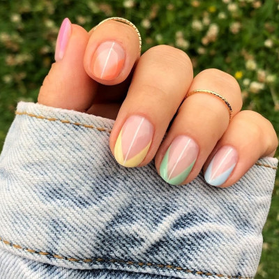 Tα pastel μανικιούρ είναι hot κάθε άνοιξη - 10 nail art για να διαλέξεις