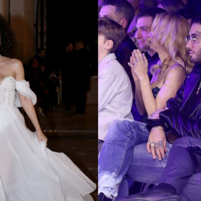 O Mente Fuerte καμάρωσε τη Σολωμού να κάνει πασαρέλα με νυφικό