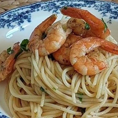 Νηστίσιμη γαριδομακαρονάδα έτοιμη σε 15 λεπτά