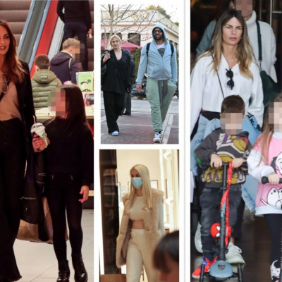 H εγκυμονούσα Κόλλια & η Μαγγίρα με τις κόρες της