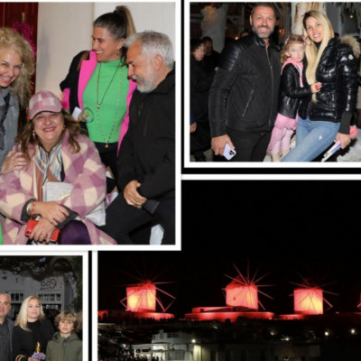 Το φετινό Πάσχα των επωνύμων στη Μύκονο σε φωτογραφίες