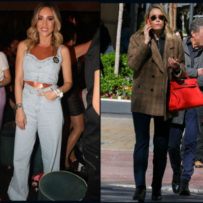 Το απίθανο τζιν σύνολο της Οικονομάκου & η σικάτη Βίκυ Καγιά