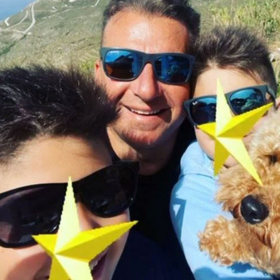 Γιώργος Λιάγκας: Η τούρτα γενεθλίων του γιου του και οι ευχές