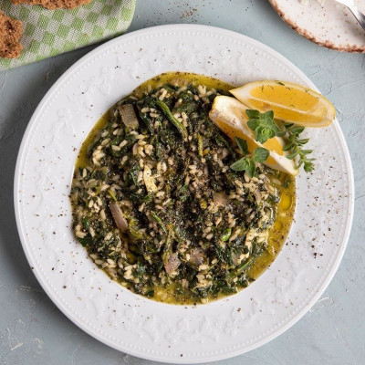 Άκης Πετρετζίκης: Σπανακόρυζο