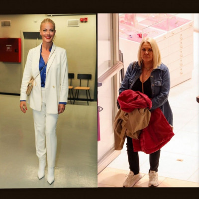 Τα απίθανο λευκό κοστούμι της Ζέτας & η Κορομηλά με την ανιψιά της