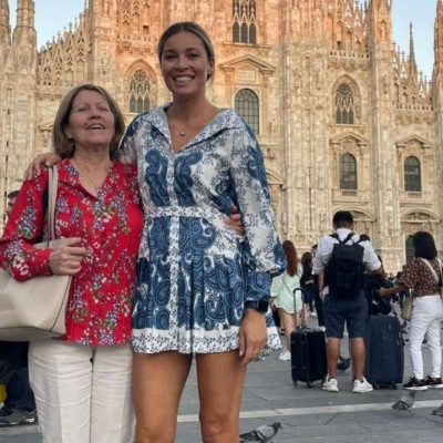 Μαριέττα Χρουσαλά: Σπάνια φώτο με τη μητέρα και τα παιδιά της