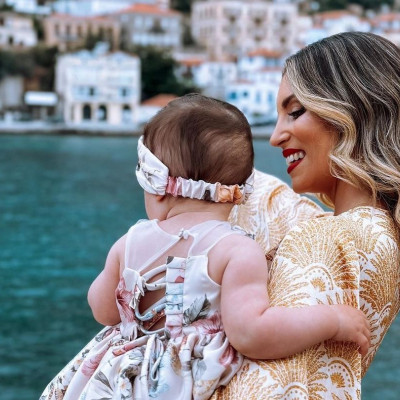 Η Αθηνά Οικονομάκου έγινε νονά της ανιψιάς της και δεν κρύβει την αδυναμία στον αδελφό της Νικήτα