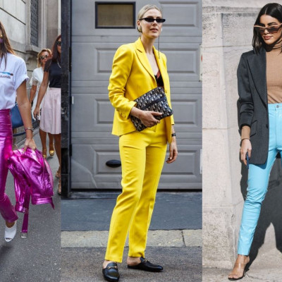 Γιατί οι fashionistas «υποκλίνονται» στα bold color bottoms
