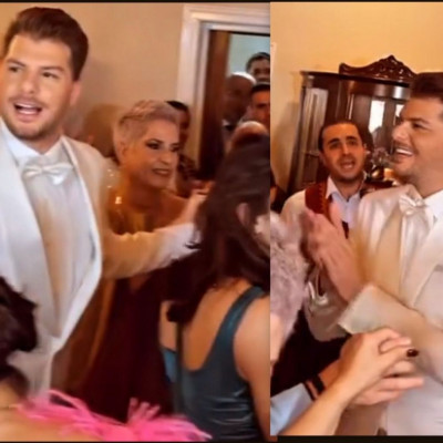 Λούκας Γιώρκας: Το γλέντι στο σπίτι πριν το γάμο του!