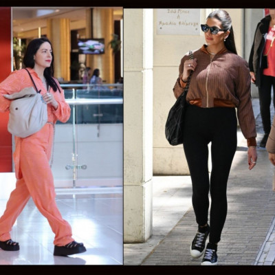 H σπάνια εμφάνιση της Πηλιχού και το casual look της Σταματίνας