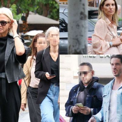 Το αθλητικό look του Οικονομόπουλου & η Κοντοβά με την Οικονομάκου