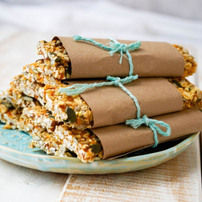 Συνταγή για σούπερ υγιεινές μπάρες μήλου