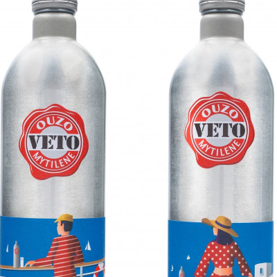 Ouzo VETO limited edition: Το παραδοσιακό Ούζο από τη Μυτιλήνη έρχεται σε μια συλλεκτική φιάλη