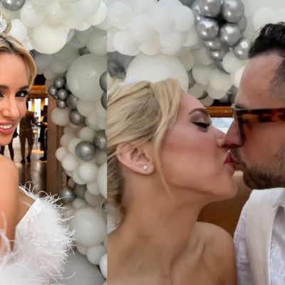 Καλομοίρα: Tο βίντεο με το καυτό φιλί στον σύζυγό της στο πάρτι του