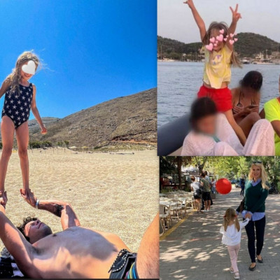 Μαρίνα Παντζοπούλου: Το γλέντι για τη γιορτή της στην Άνδρο