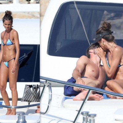 Ασυγκράτητη η Ιζαμπέλ Γκουλάρτ στη Μύκονο! Τα καυτά φιλιά στο σκάφος