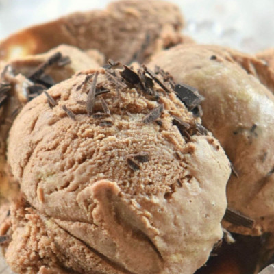 Σπιτικό σορμπέ σοκολάτας με πέντε υλικά