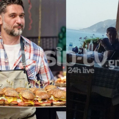 Πάνος Ιωαννίδης: Στιγμές ξεγνοιασιάς στο εξοχικό του στο Πήλιο