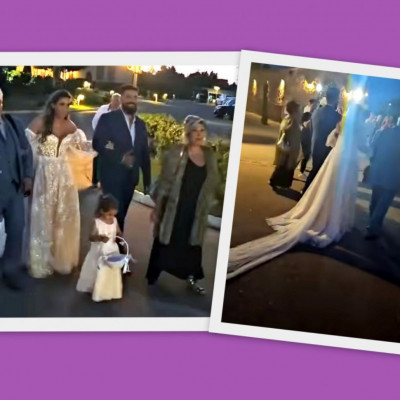 Λένα Μαντά: Στον γάμο της κόρης της «σταρ» ήταν ο εγγονός της!