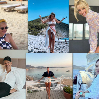 Οι επώνυμοι λένε «Hello September» με φωτό από το αποκαλόκαιρό τους