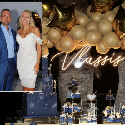 Σπυροπούλου-Σταθοκωστόπουλος: Το φωτογραφικό άλμπουμ της βάφτισης!