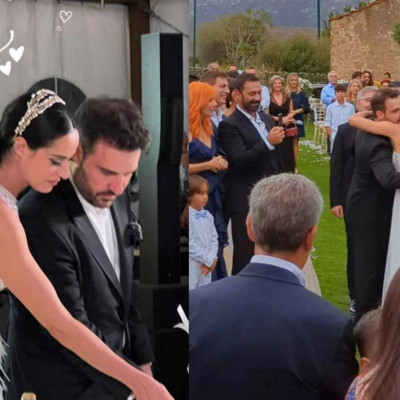 Ευαγγελία Συριοπούλου: Τα δύο εντυπωσιακά νυφικά και οι λεπτομέρειες