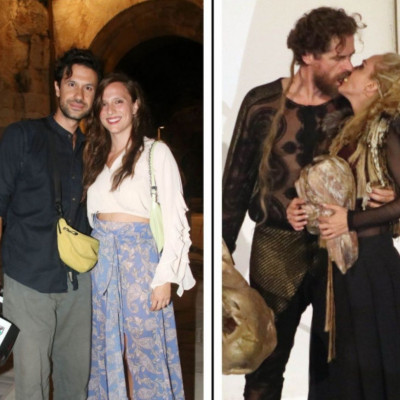 Η εμφάνιση του Αυγουστίδη με τη σύζυγό του & το φιλί Λάλου-Μαυρίδου