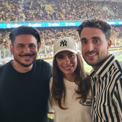 Στην OPAP Arena Σάκης Κατσούλης και Μαριαλένα Ρουμελιώτη