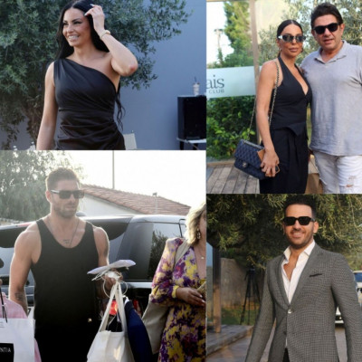 Τούνη-Αλεξάνδρου: Οι πρώτες φωτό των καλεσμένων της βάφτισης